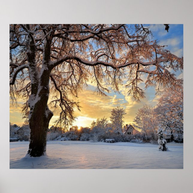 Poster Campagne D'Hiver En Lettonie (Devant)