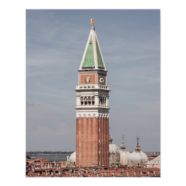 Poster Campanile de San Marco (Devant)