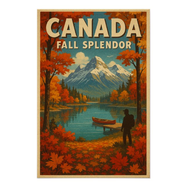 Poster Canada - Chute Splendor (Devant)