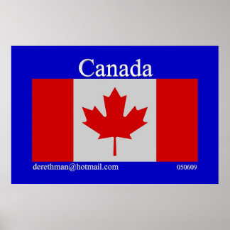 Poster Canada (imprimé)