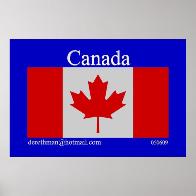 Poster Canada (imprimé) (Devant)