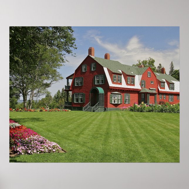 Poster Canada, New Brunswick, Campobello Island. (Devant)