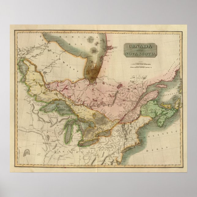 Poster Canada, Nouvelle-Écosse (Devant)