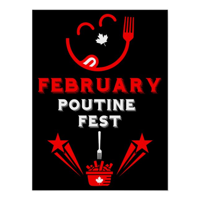 Poster Canadian Poutine Festival (Devant)