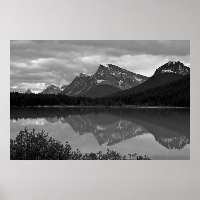 Poster canadien sur le lac (Devant)