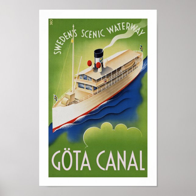 Poster Canal de Gota (Devant)