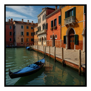 Poster Canal de Venise