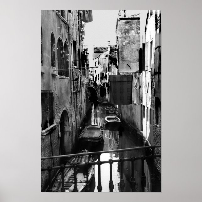Poster Canal de Venise, Italie (Devant)