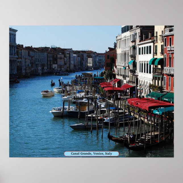 Poster Canal Grande, Venise, Italie (Devant)