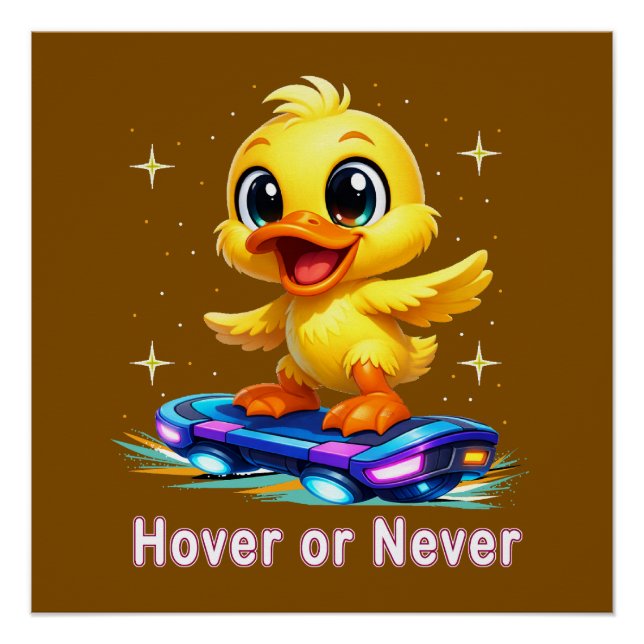 Poster canard amusant (Devant)