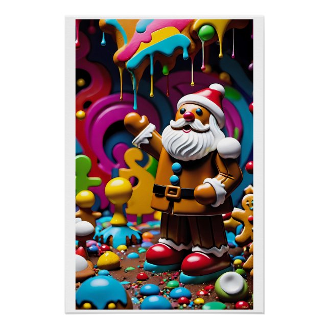 Poster Candy Claus of Santa-Land (Devant)