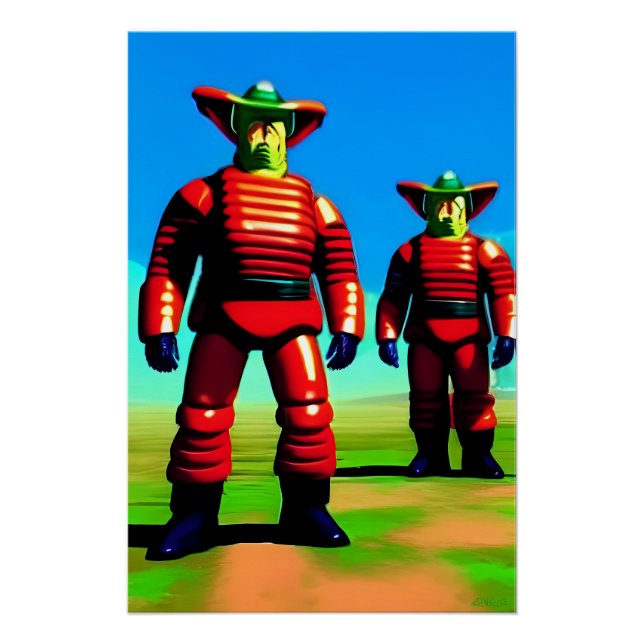 Poster Candy Cowpokes (Devant)