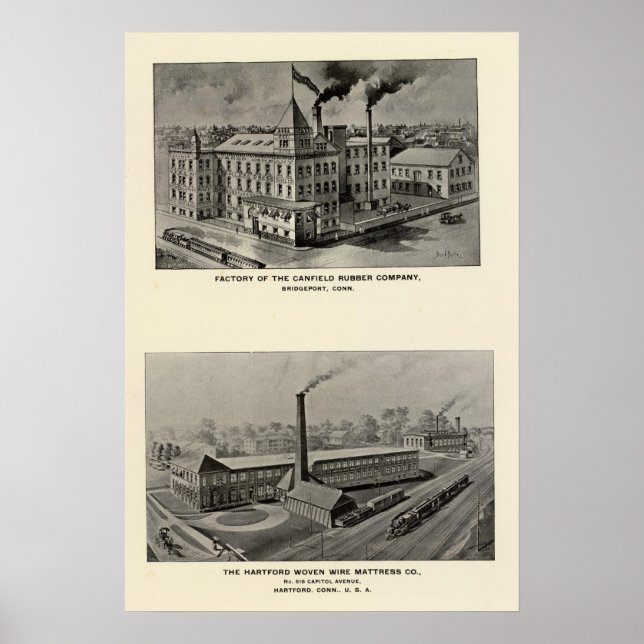 Poster Canfield Rubber Co (Devant)