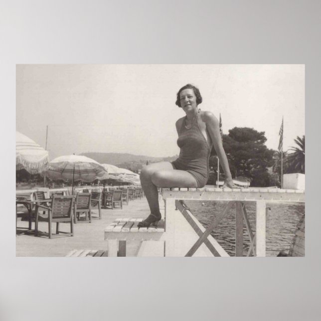 Poster Cannes dans les années 1930 (Devant)