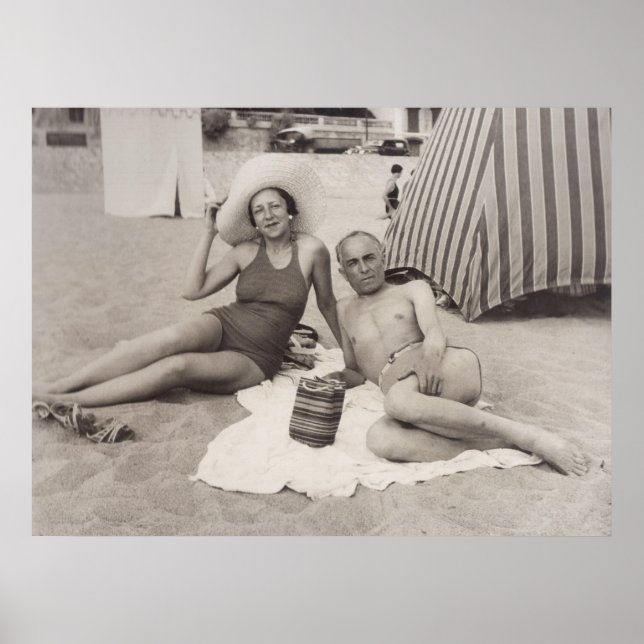 Poster Cannes, France dans les années 30 (Devant)