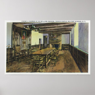 Poster Canon chaud de batterie de tir au-dessus de bouche