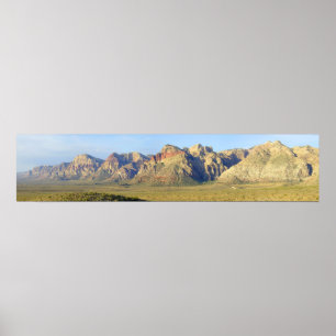 Poster Canyon rouge de roche