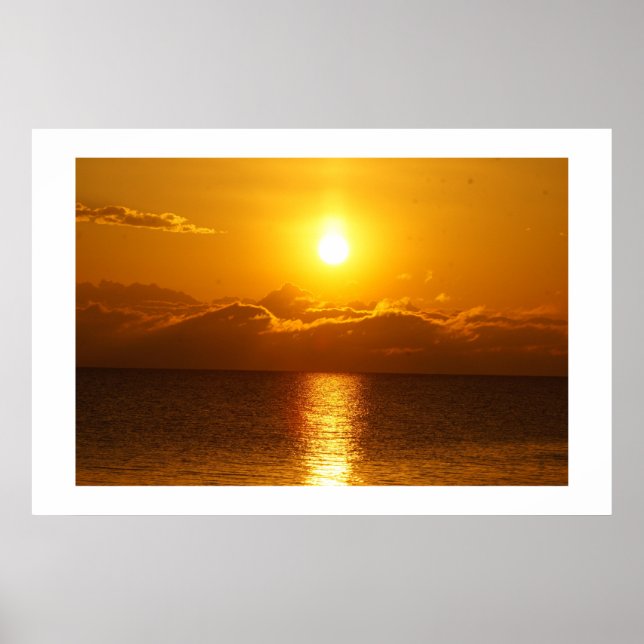 Poster Cap Charles Sunset (Devant)