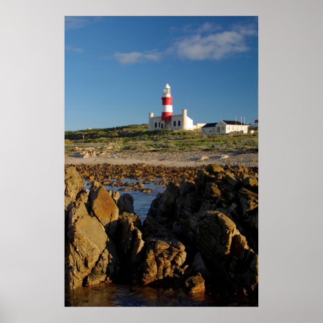 Poster Cape Agulhas Lighthouse, Western Cape (Devant)