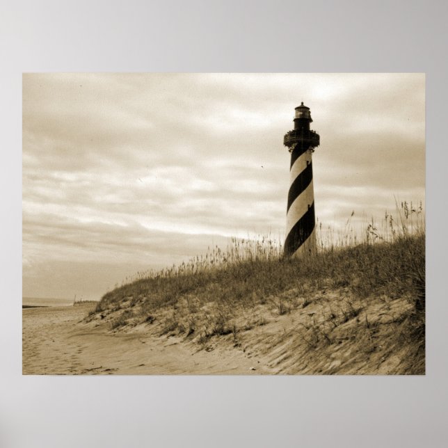 Poster Cape Hatteras Lighthouse (Devant)