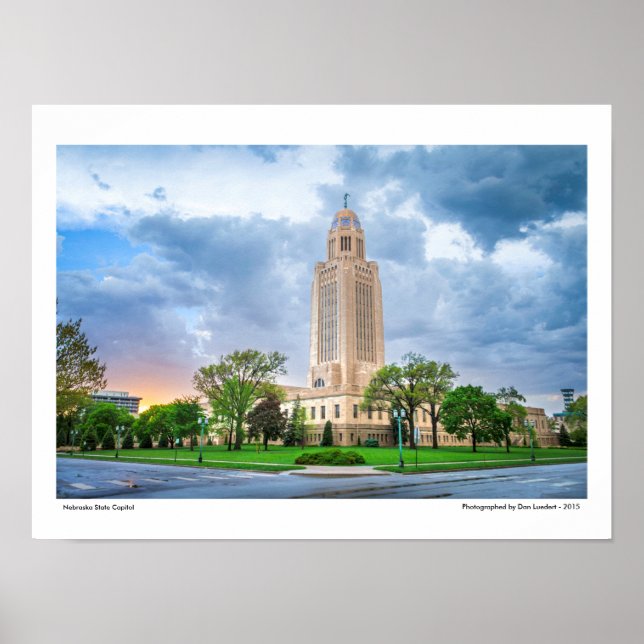 Poster Capitole du Nebraska (Devant)