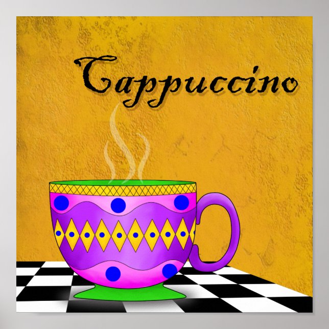 Poster Cappuccino (Devant)
