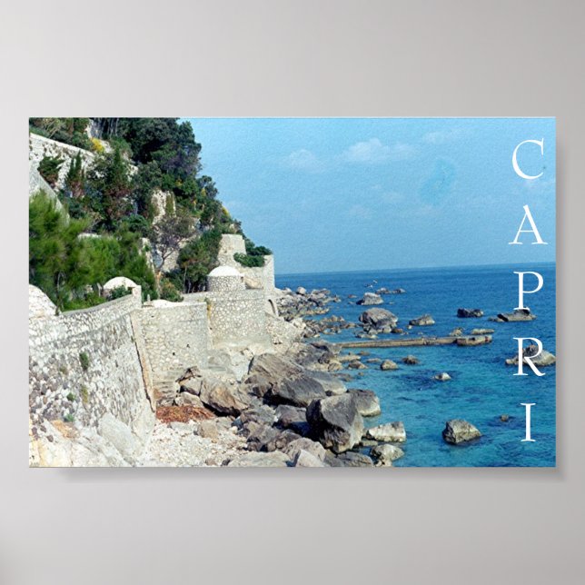 Poster Capri (Devant)