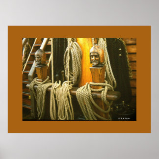 Poster - Capstans et corde