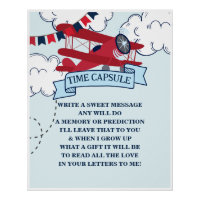 Capsule Temporelle Anniversaire Avion Le Temps Pas