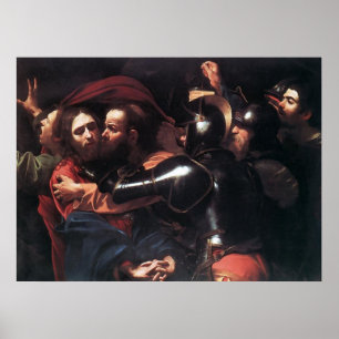 Poster Caravaggio Prise Du Christ
