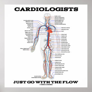 Poster Cardiologits Just Go With The Flow