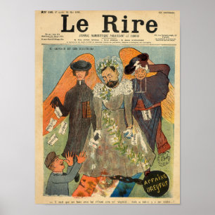 Poster Caricature de Joseph Reinach