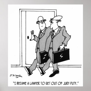 Poster Caricature du jury 5492