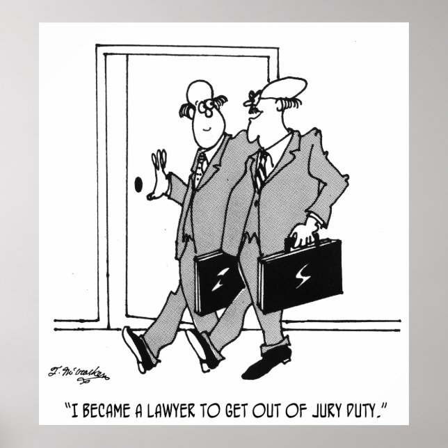 Poster Caricature du jury 5492 (Devant)