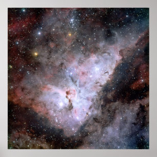 Poster Carina Nebula Composite 40x40 (28x28)