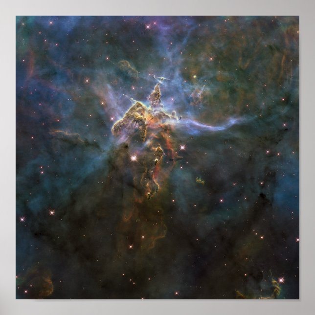 Poster Carina Nebula Etoile Colliers (Devant)