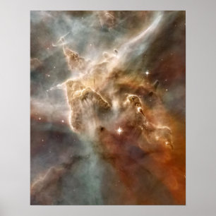 Poster Carina Nebula Star-Forming Région Détail