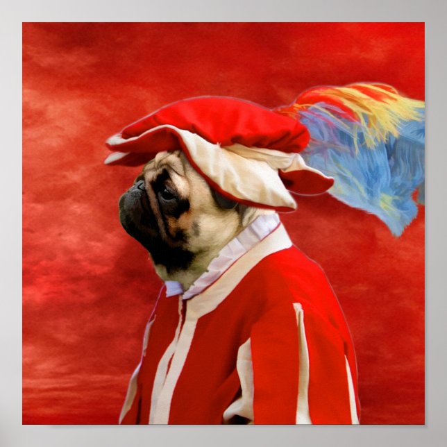 Poster Carlin Soldat de guerre civile Imprimer (Devant)