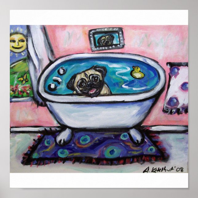 Poster carlin souriant (Devant)