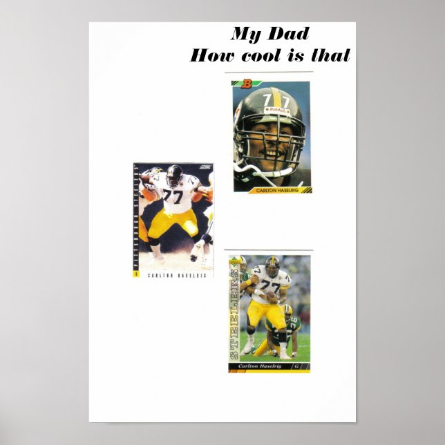 Poster Carlton Haselrig #77 (Devant)