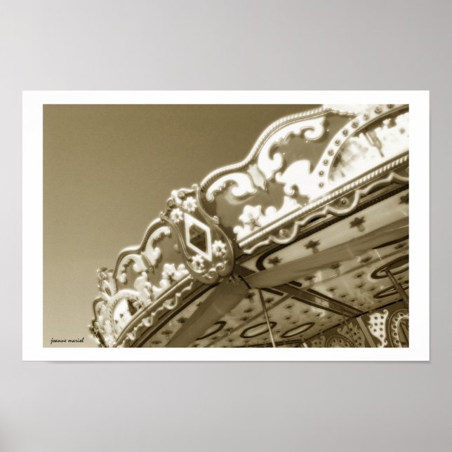 Poster Carousel 10 Print (Devant)