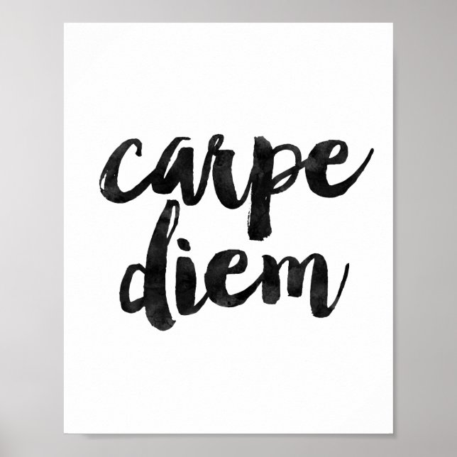 Poster Carpe Diem (Devant)