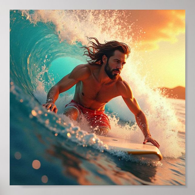 Poster Carré 8x8 (Devant)