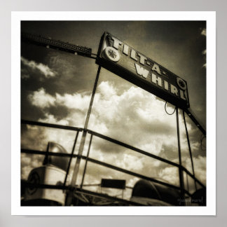 Poster Carré de Tilt-a-Whirl