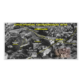 Poster Carrefour des crucifixations