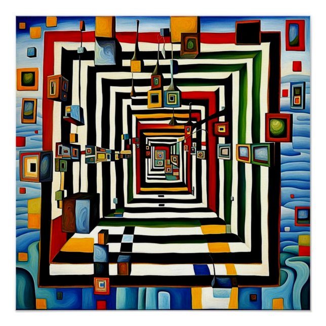 POSTER CARRÉS 1 (Devant)