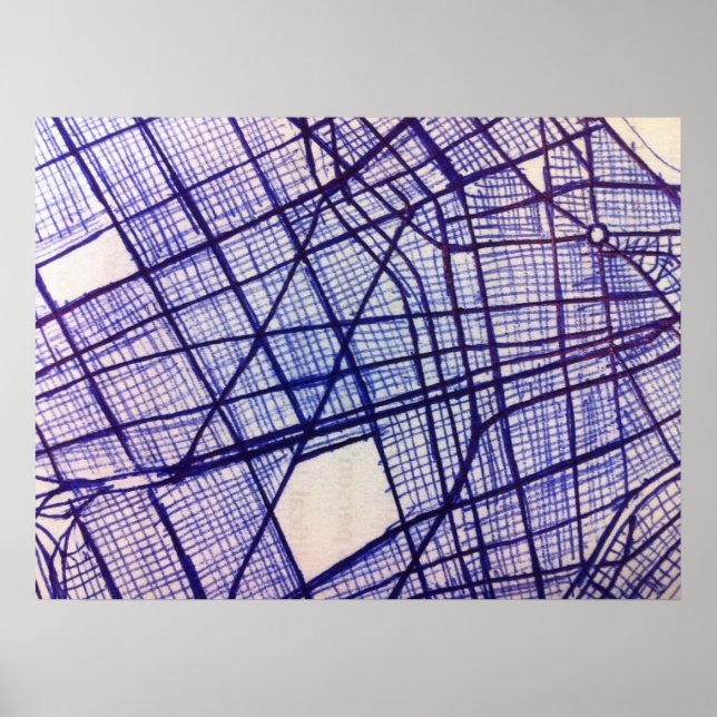 Poster Carte (Devant)