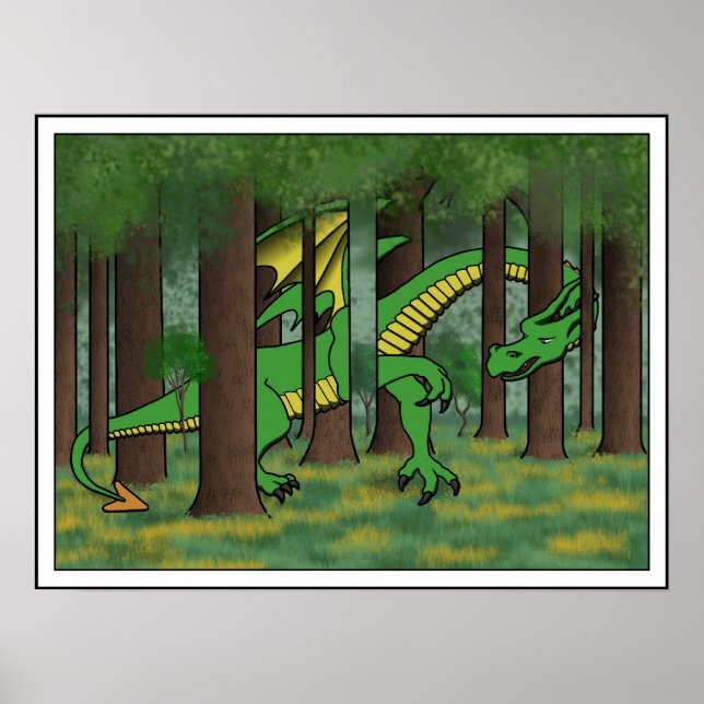 Poster Carte Blanc (Devant)