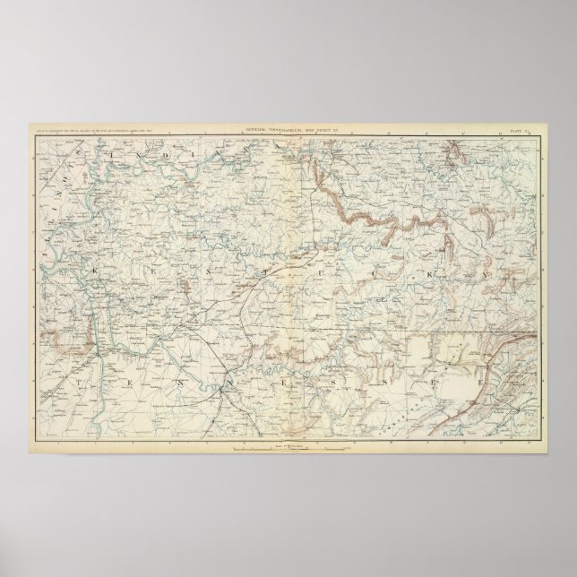 Poster Carte Gen XV (Devant)