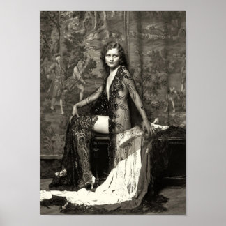 Poster Carte postale française du début des années 1900